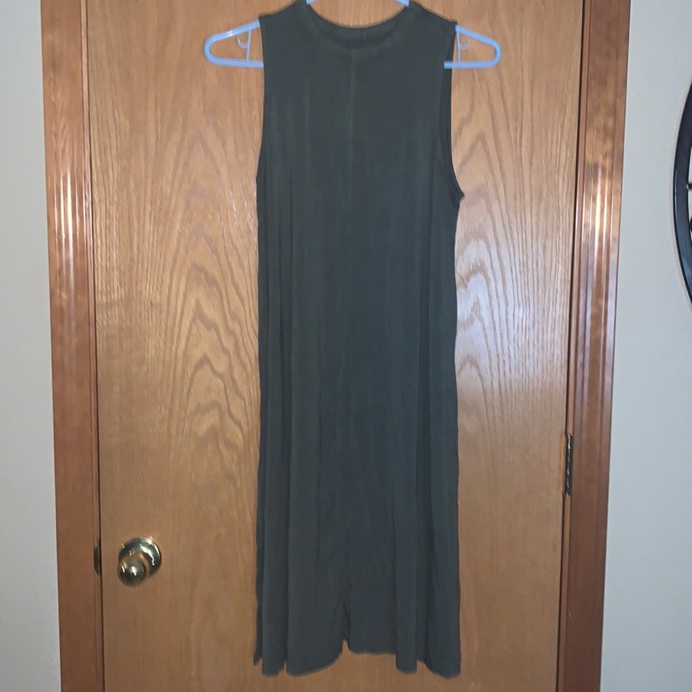 Time and Tru Green Maxi Dress